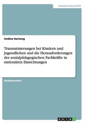 Traumatisierungen Bei Kindern Und Jugendlichen Und Die Herausforderungen Der Sozialpadagogischen Fachkrafte in Stationaren Einrichtungen (Paperback)