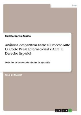 Analisis Comparativo Entre El Proceso Ante La Corte Penal Internacional y Ante El Derecho Espanol (Paperback)