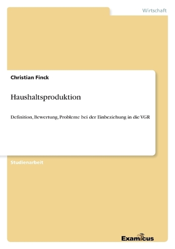 Haushaltsproduktion (Paperback)
