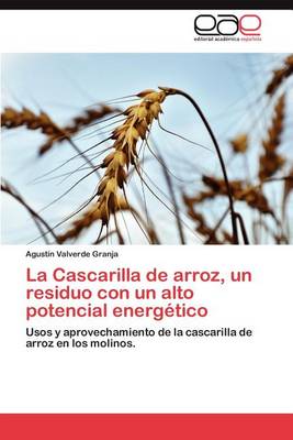 La Cascarilla de Arroz, Un Residuo Con Un Alto Potencial Energetico (Paperback)