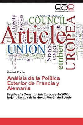 Analisis de La Politica Exterior de Francia y Alemania (Paperback)