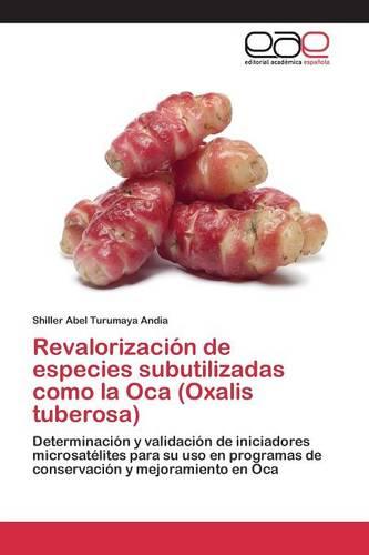Revalorizacion de Especies Subutilizadas Como La Oca (Oxalis Tuberosa) (Paperback)
