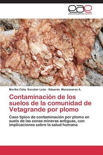 Contaminacion de Los Suelos de La Comunidad de Vetagrande Por Plomo (Paperback)