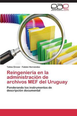 Reingenieria En La Administracion de Archivos Mef del Uruguay (Paperback)