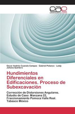 Hundimientos Diferenciales En Edificaciones. Proceso de Subexcavacion (Paperback)