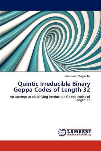 Quintic Irreducible Binary Goppa Codes of Length 32 (Paperback)