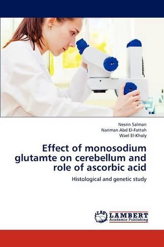 Effect of Monosodium Glutamte on Cerebellum and Role of Ascorbic Acid (Paperback)