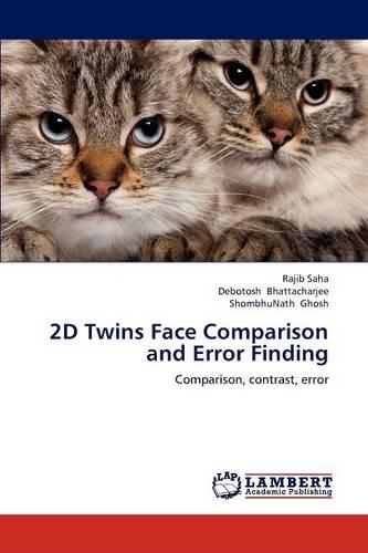 2D Twins Face Comparison and Error Finding (Paperback)