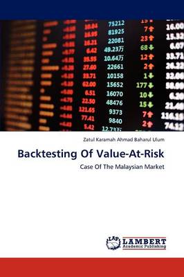 Backtesting of Value-At-Risk (Paperback)