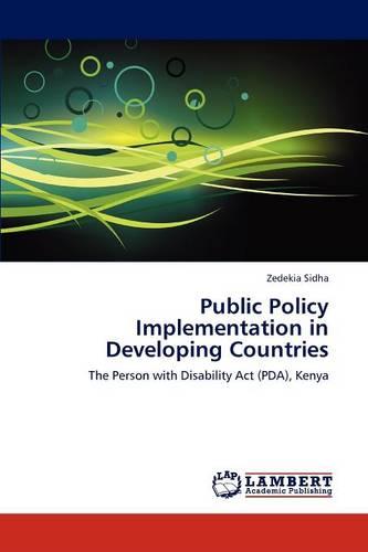 Public Policy Implementation in Developing Countries (Paperback)