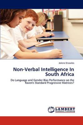 Non-Verbal Intelligence in South Africa (Paperback)