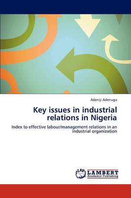 Key Issues in Industrial Relations in Nigeria (Paperback)