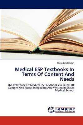 Medical ESP Textbooks in Terms of Content and Needs (Paperback)