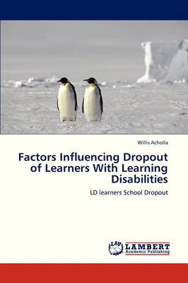 Factors Influencing Dropout of Learners with Learning Disabilities (Paperback)