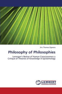 Philosophy of Philosophies (Paperback)