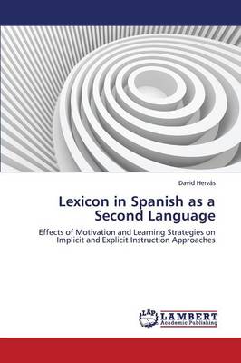 Lexicon in Spanish as a Second Language (Paperback)