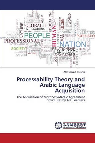 Processability Theory and Arabic Language Acquisition (Paperback)