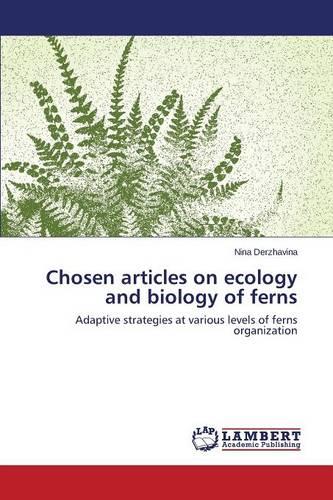 Chosen Articles on Ecology and Biology of Ferns (Paperback)