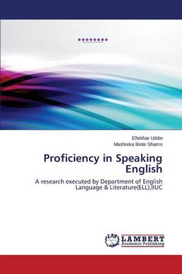 Proficiency in Speaking English (Paperback)