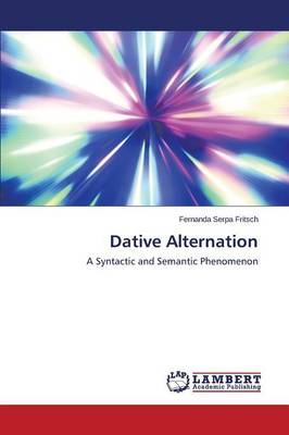 Dative Alternation (Paperback)