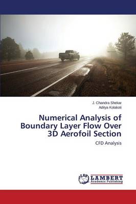 Numerical Analysis of Boundary Layer Flow Over 3D Aerofoil Section (Paperback)