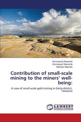 Contribution of Small-Scale Mining to the Miners' Well-Being (Paperback)