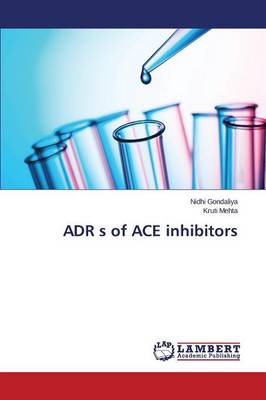 Adr S of Ace Inhibitors (Paperback)