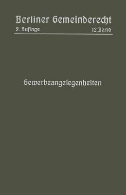 Gewerbeangelegenheiten (Paperback)