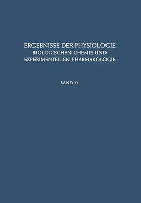 Die Nerv se Steuerung Der Atmung - Ergebnisse Der Physiologie, Biologischen Chemie Und Experime 54 (Paperback)