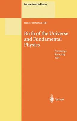 Birth of the Universe and Fundamental Physics: Proceedings of the International Workshop Held in Rome, Italy, 18-21 May 1994 - Lecture Notes in Physics 455 (Paperback)