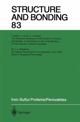 Iron-Sulfur Proteins Perovskites - Structure and Bonding 83 (Paperback)