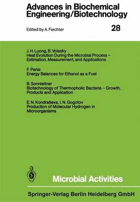 Microbial Activities - Advances in Biochemical Engineering/Biotechnology 28 (Paperback)