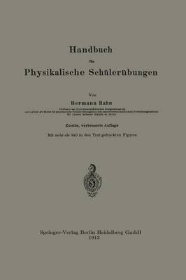 Handbuch F r Physikalische Sch ler bungen (Paperback)