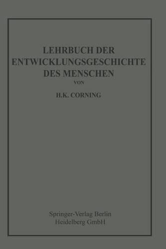 Lehrbuch Der Entwicklungsgeschichte Des Menschen (Paperback)