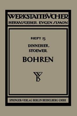 Bohren - Werkstattbucher 15 (Paperback)