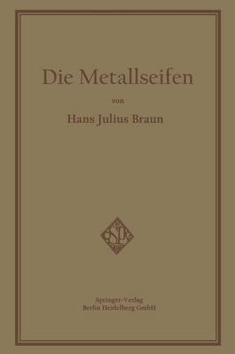 Die Metallseifen (Paperback)