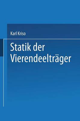 Statik Der Vierendeeltr ger (Paperback)