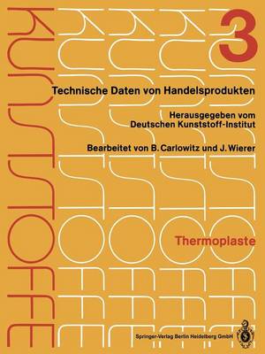 Thermoplaste: Merkblatter 805-1200 (Paperback)