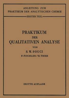 Praktikum Der Qualitativen Analyse (Paperback)