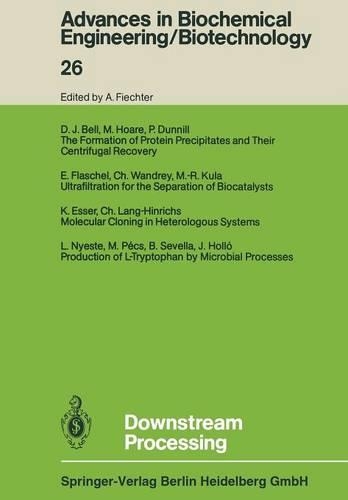Downstream Processing - Advances in Biochemical Engineering/Biotechnology (Paperback)