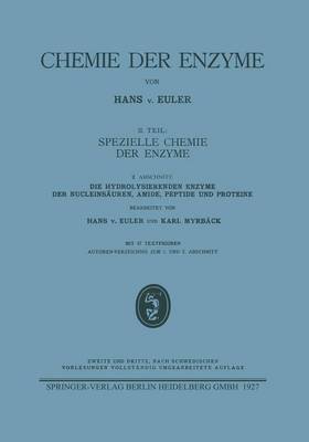 Die Hydrolysierenden Enzyme Der Nucleins uren, Amide, Peptide Und Proteine - Chemie Der Enzyme (Paperback)
