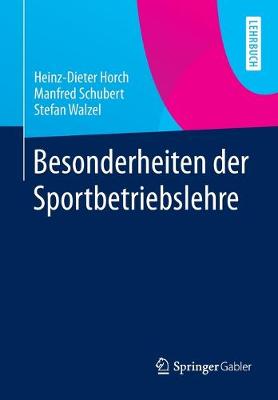 Besonderheiten Der Sportbetriebslehre (Paperback)