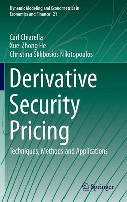 Derivative Security Pricing: Techniques, Methods and Applications - Dynamic Modeling and Econometrics in Economics and Finance 21 (Hardback)