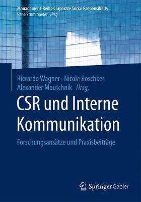 Cover Csr Und Interne Kommunikation: Forschungsans tze Und Praxisbeitr ge - Management-Reihe Corporate Social Responsibility