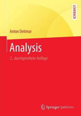 Analysis - Springer-Lehrbuch (Paperback)