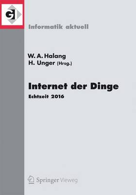 Internet Der Dinge: Echtzeit 2016 - Informatik Aktuell (Paperback)