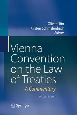 Cover Vienna Convention on the Law of Treaties: A Commentary