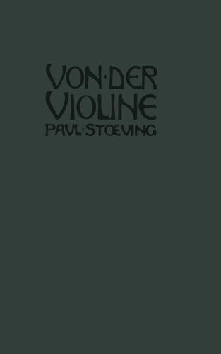 Von Der Violine (Paperback)