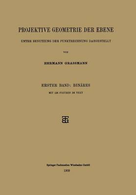 Projektive Geometrie Der Ebene Unter Benutzung Der Punktrechnung Dargestellt: Erster Band: Bin res (Paperback)