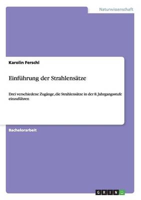 Einf hrung Der Strahlens tze (Paperback)